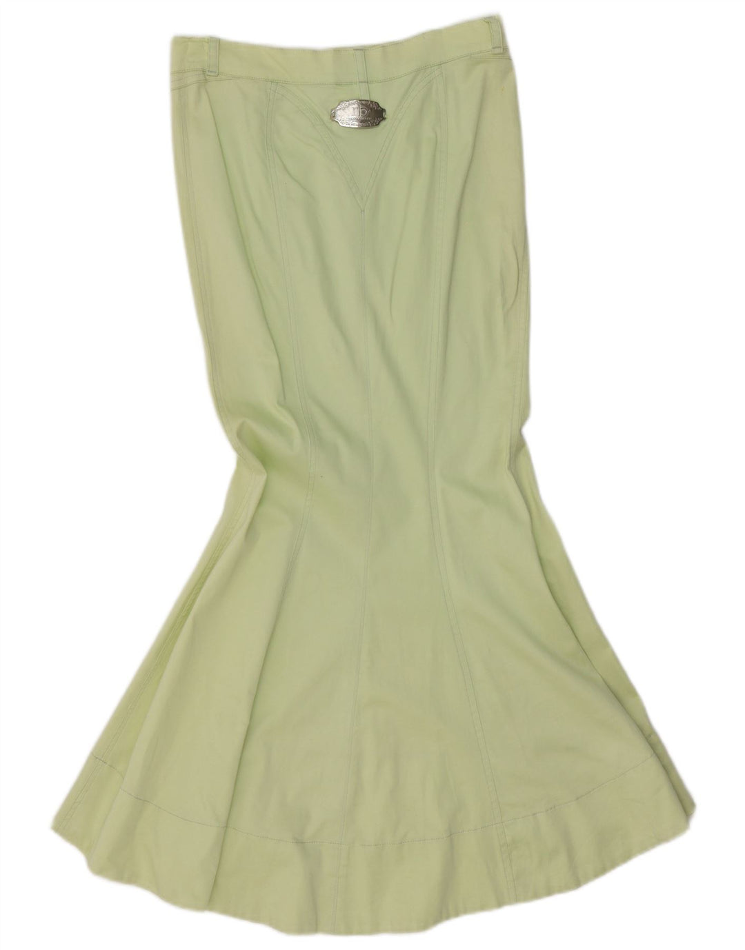 Roccobarocco Jupe Sirène Femme IT 42 Moyen W28 Coton Vert