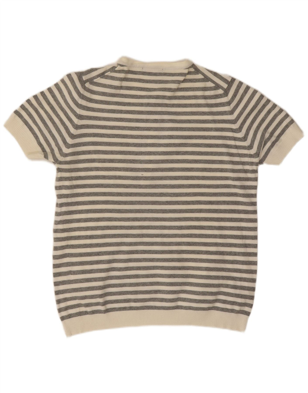 Zara Polo Homme Large Gris Rayé