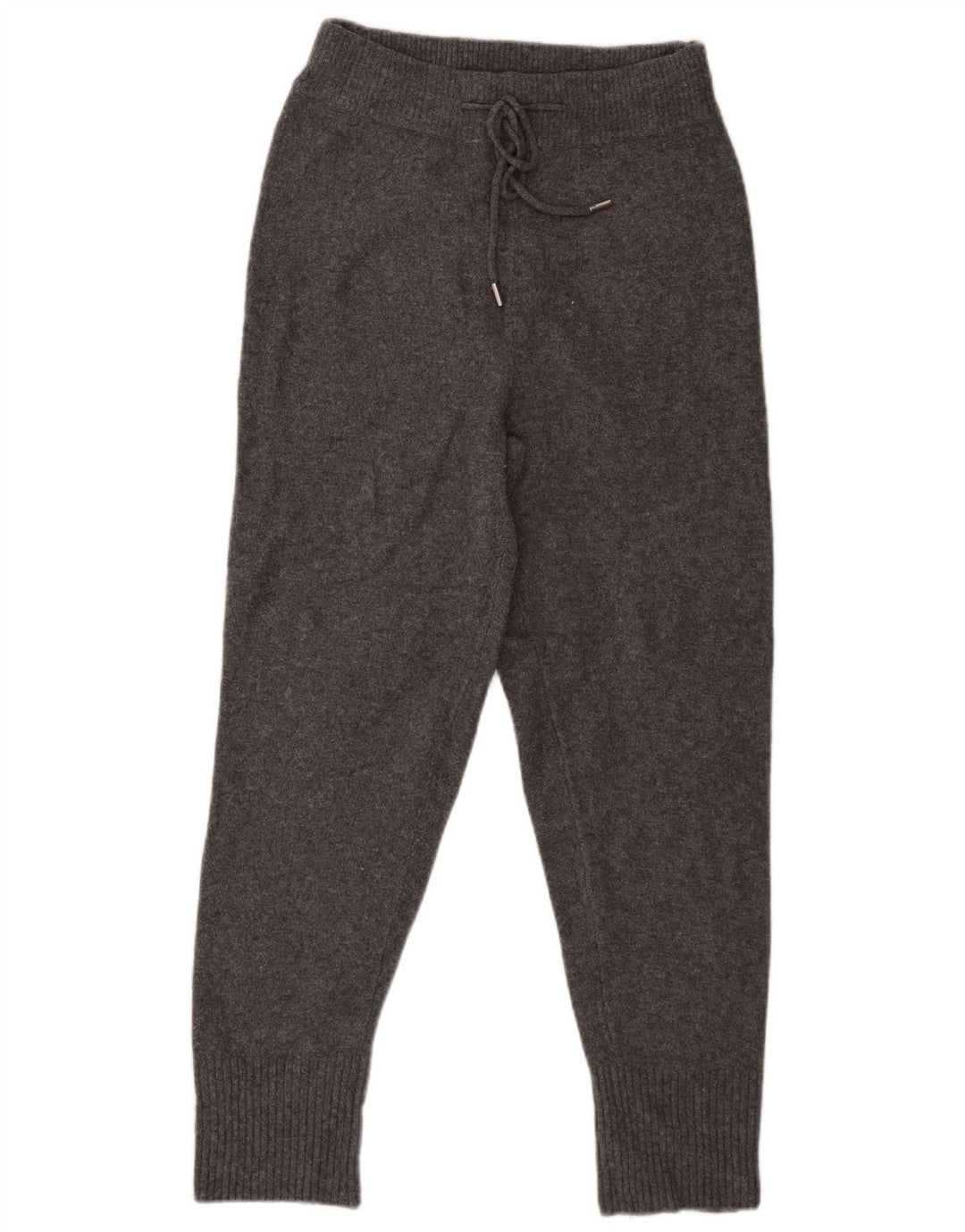 Pantalon de survêtement Zara Femme Joggers UK 10 Small Gris Polyester