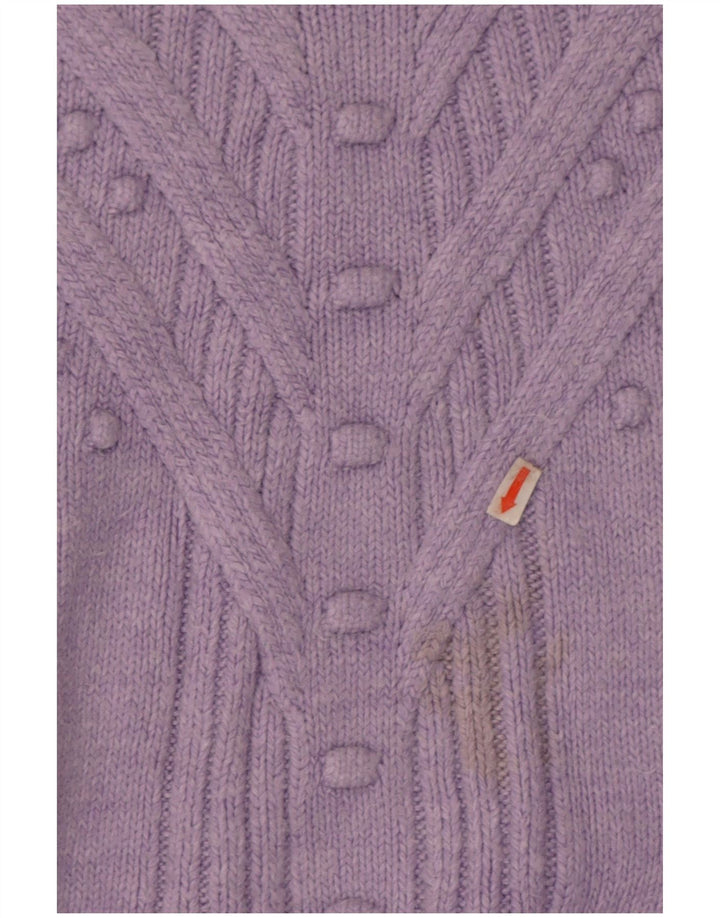 Marks & Spencer Pull col roulé pour femme UK 14 Violet moyen
