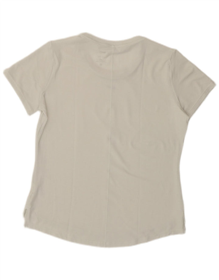 Nike T-shirt pour femme UK 12 Blanc moyen