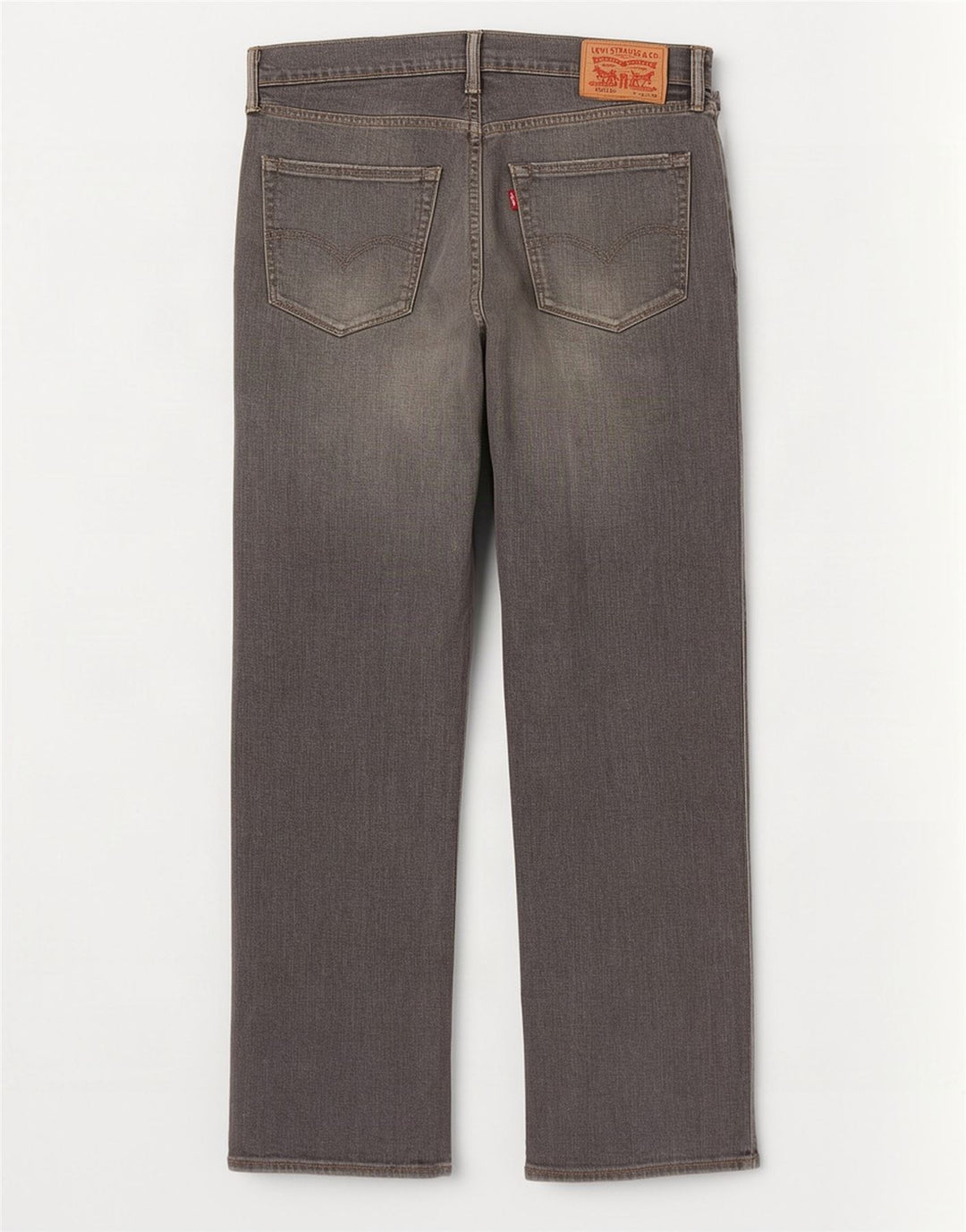 Levi's Jean Droit 504 Homme W36 L34 Gris Coton