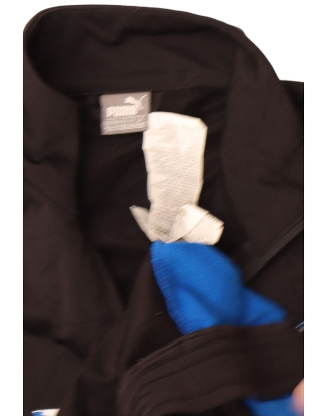 Puma Veste de Survêtement Graphique Garçon 15-16 ans Noir Colorblock