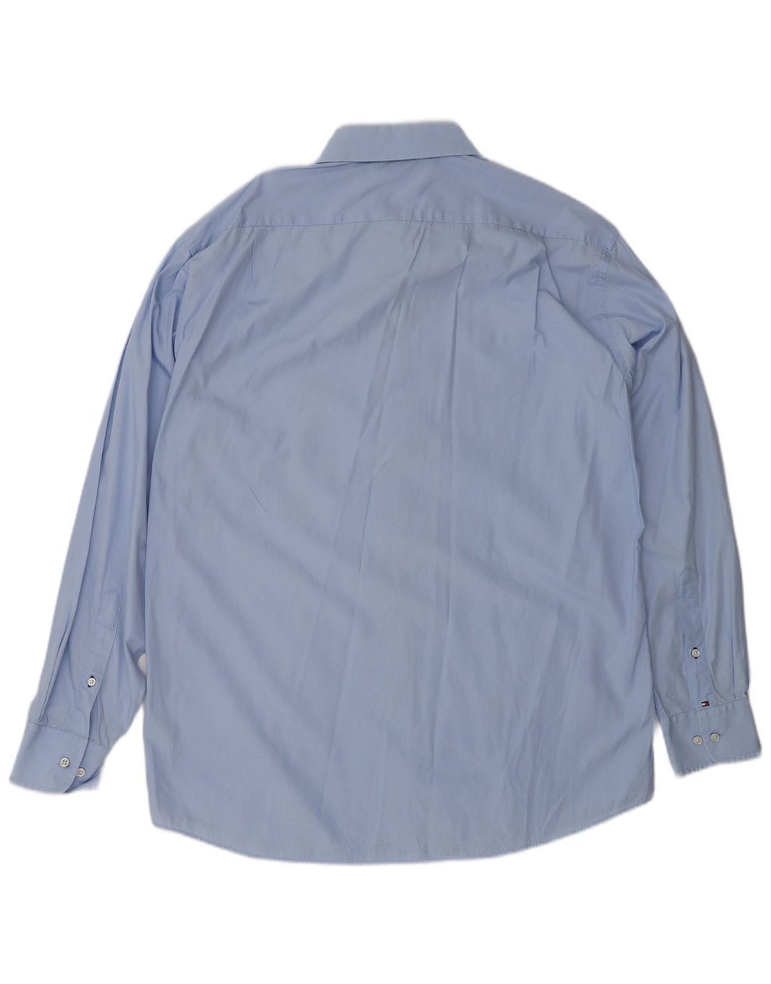 Tommy Hilfiger Chemise coupe régulière pour homme Taille 16 Grand Bleu