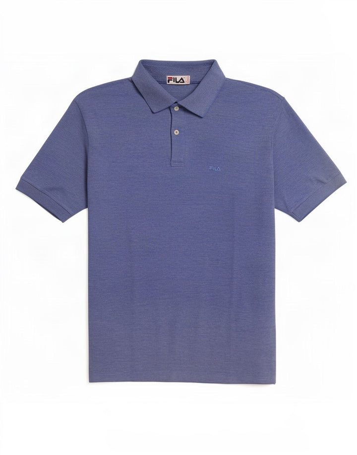 Fila Polo Homme IT 50 Bleu Moyen Coton