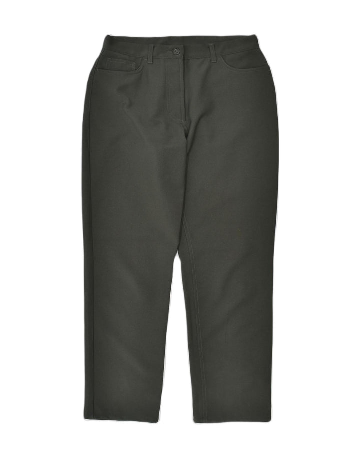 BENETTON Womens Tapered Casual Trousers IT 44 Medium W28 L29 Khaki | Vintage | Thrift | Second-Hand | Used Clothing | Messina Hembry 