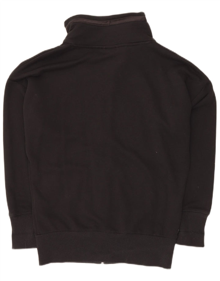 PUMA Veste de survêtement surdimensionnée pour hommes UK 12 Coton noir moyen