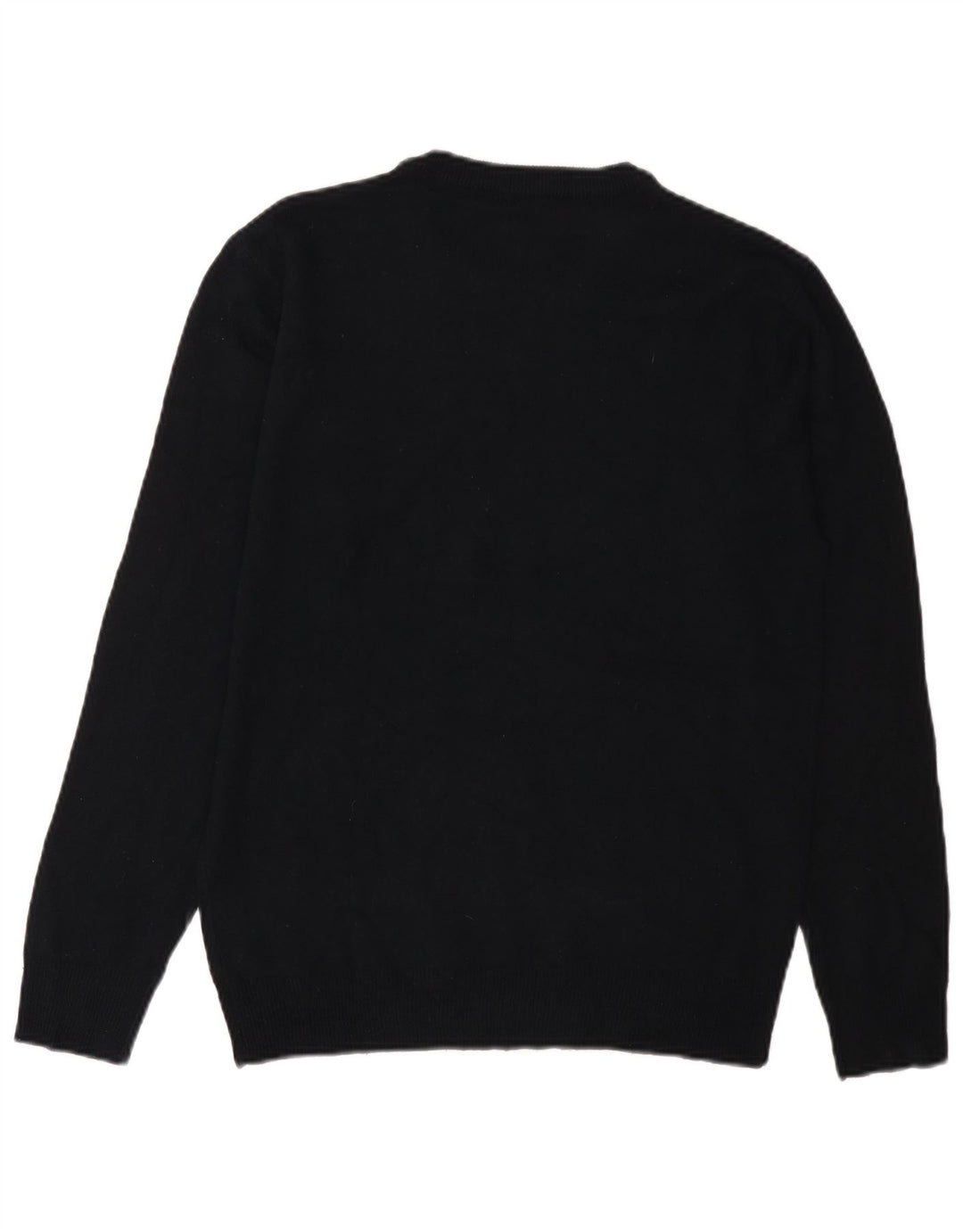 PIERRE CARDIN Pull col rond homme petit noir acrylique