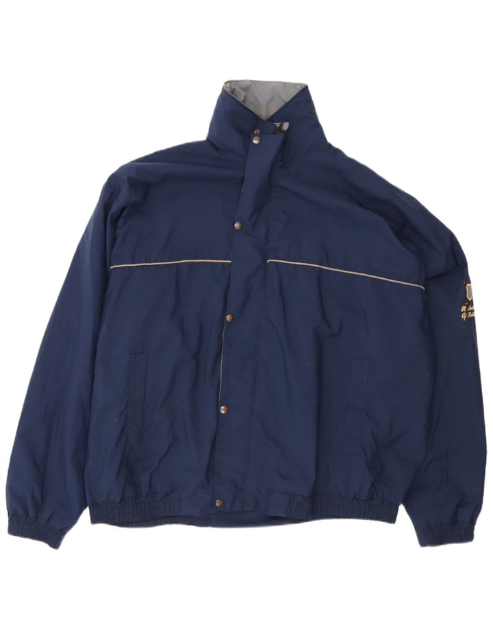 St. Andrews Veste coupe-vent pour homme UK 44 2XL Bleu marine Polyester