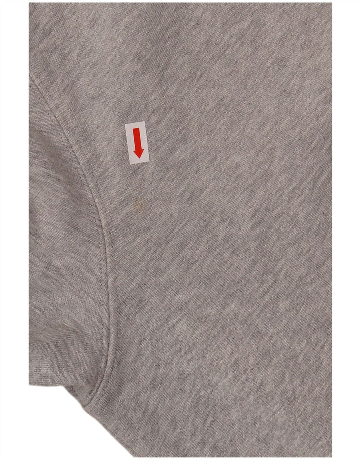 LACOSTE Pull à capuche homme taille 4 coton gris moyen