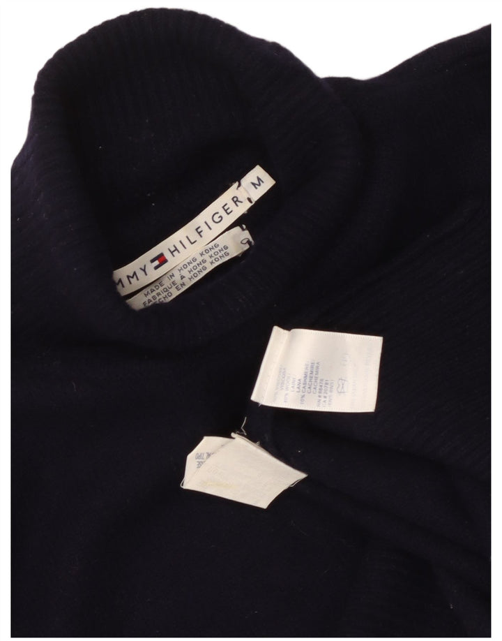 Tommy Hilfiger Pull col roulé pour femme UK 12 Bleu marine moyen