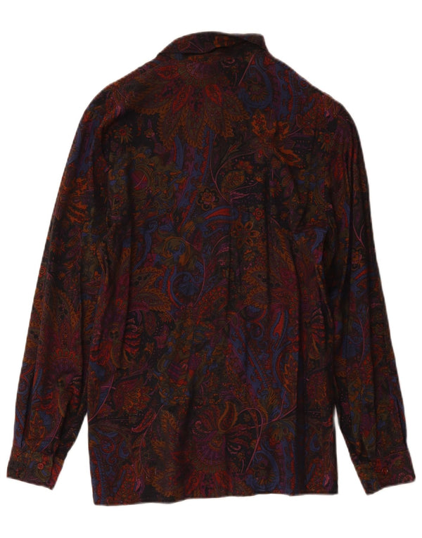 Creazioni Chemise Femme UK 44 Medium Multicolore Paisley Viscose