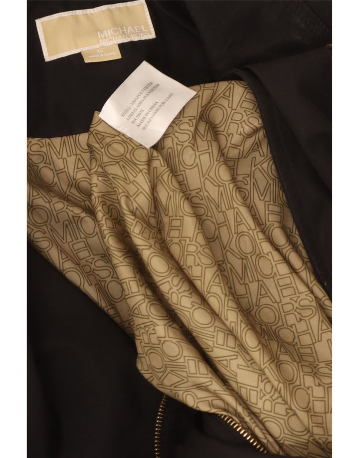 Michael Kors Manteau Femme UK 18 XL Noir Polyester