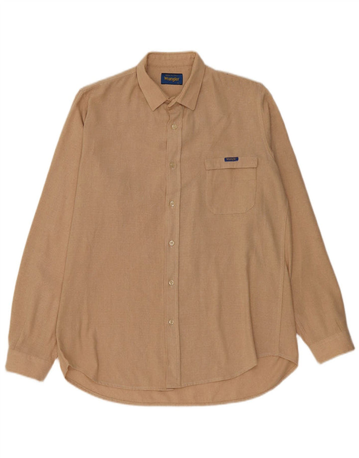 Wrangler Chemise Homme Beige Moyen