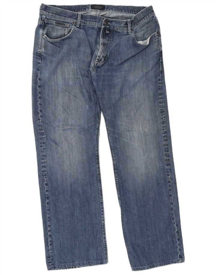 Gant Jean droit homme W40 L32 bleu coton