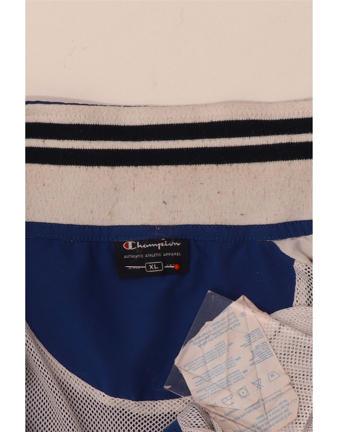 Champion Veste de survêtement pour homme XL Bleu Colorblock Polyester