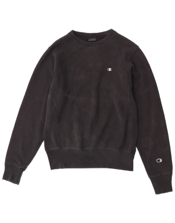 Champion Sweatshirt Jumper XS Noir Coton Homme