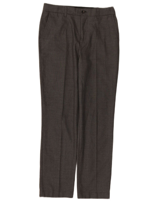 Marks & Spencer Pantalon de costume droit pour garçon 11-12 ans W28 L26 Gris