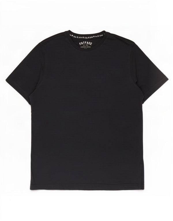 Fat Face T-Shirt Homme Haut Large Bleu Marine Coton