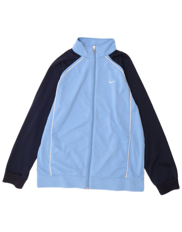 Veste de survêtement Nike Graphic pour garçon 13-14 ans XL Bleu Colorblock
