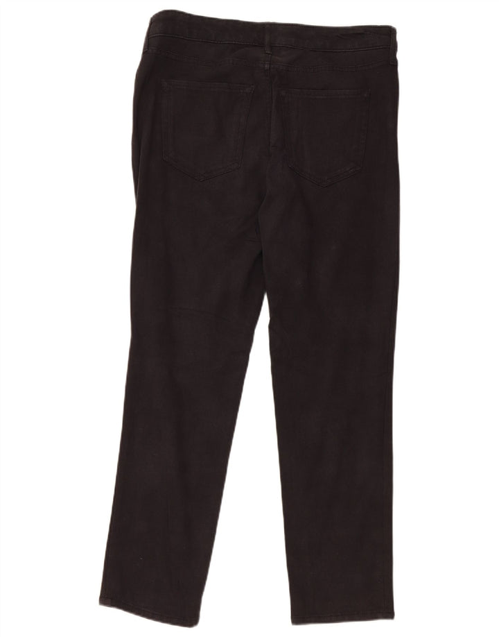 EDDIE BAUER Pantalon décontracté pour femme US 6 Medium W32 L28 Noir