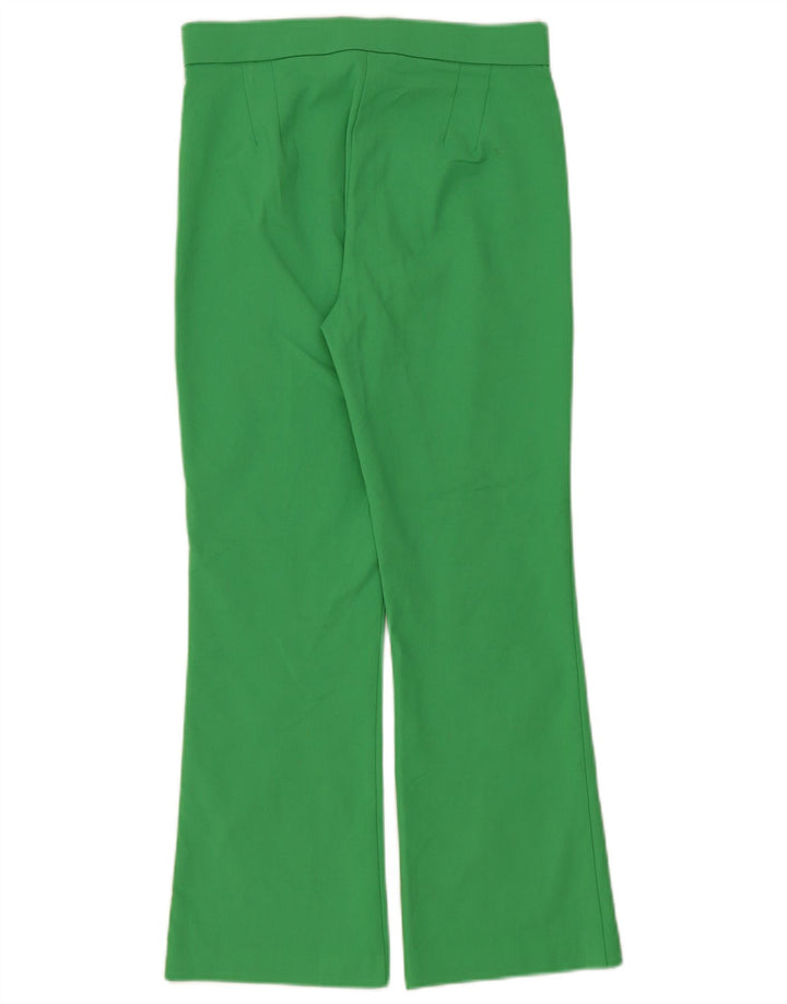 Zara Pantalon décontracté bootcut pour femme Petit W26 L27 Vert