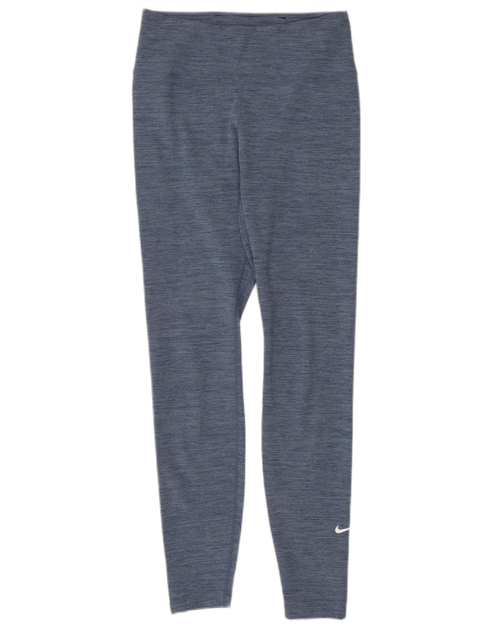 Nike Legging Dri Fit pour femme UK 8 Petit Bleu