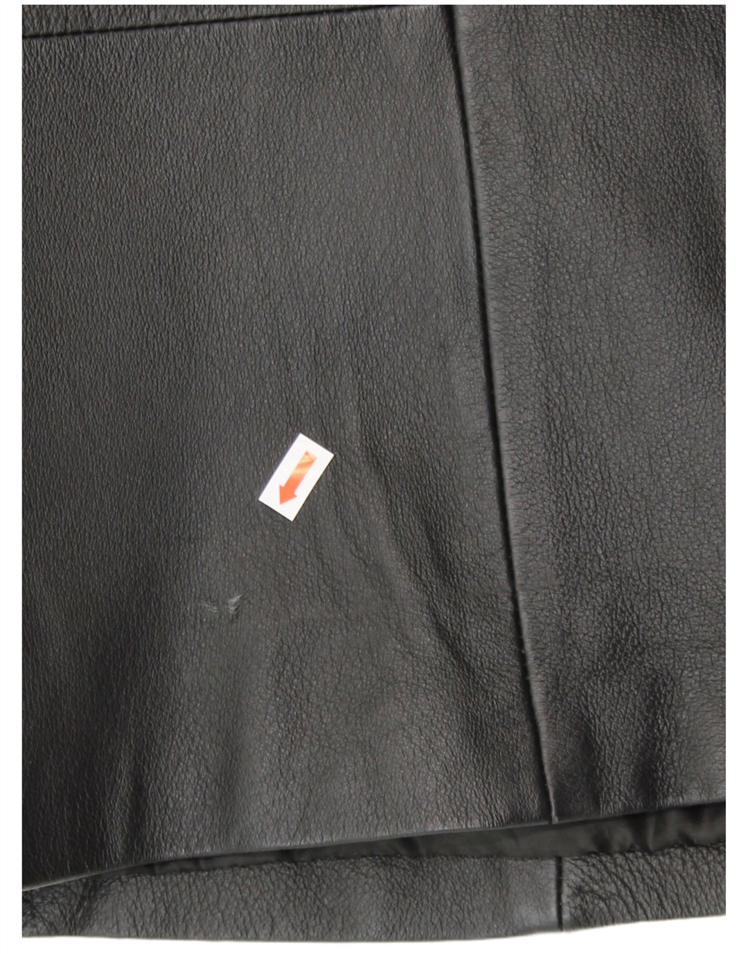 Agenda Veste blazer en cuir à 3 boutons pour femme UK 24 4XL Cuir noir