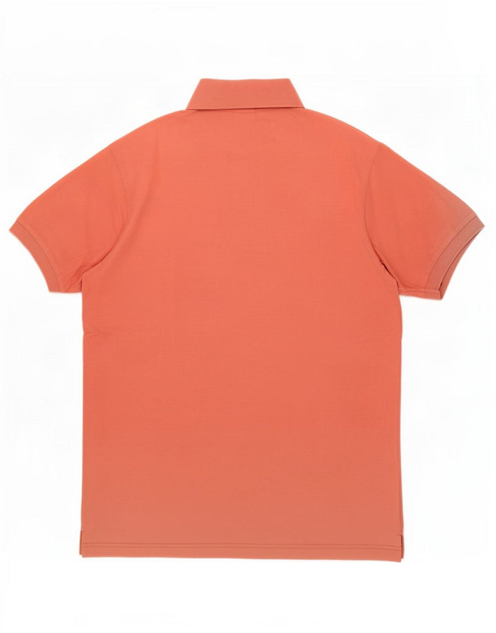 Sergio Tacchini Polo Homme Grand Orange Coton