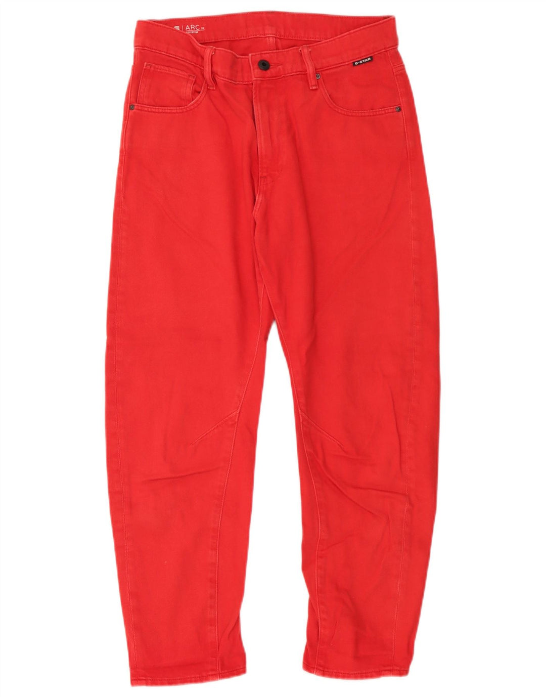 G-Star Jean court 3D Arc W25 L25 en coton rouge pour homme