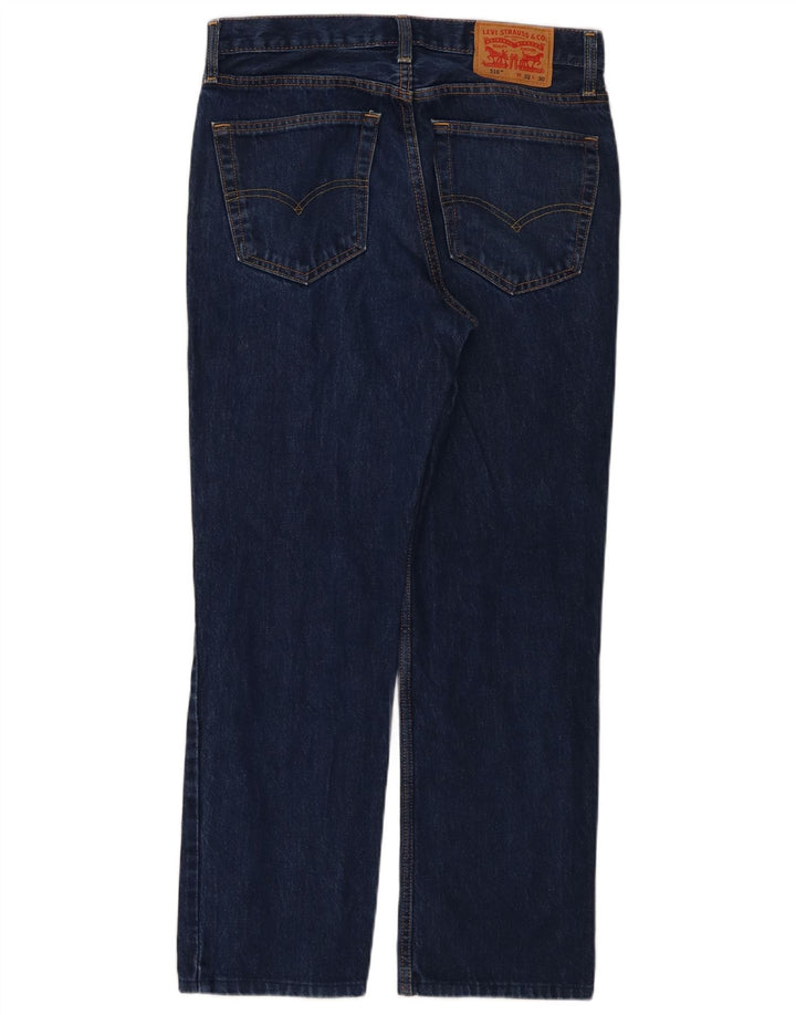 Levi's Jean Droit 516 Homme Bleu Marine W32 L30 Coton