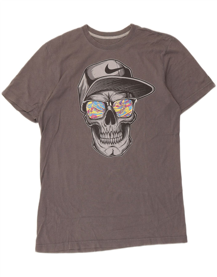 Nike T-shirt coupe classique pour homme Gris moyen