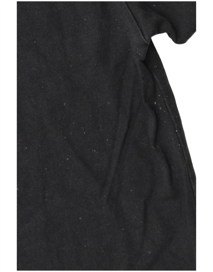 Converse T-Shirt Graphique Homme Noir Moyen Coton