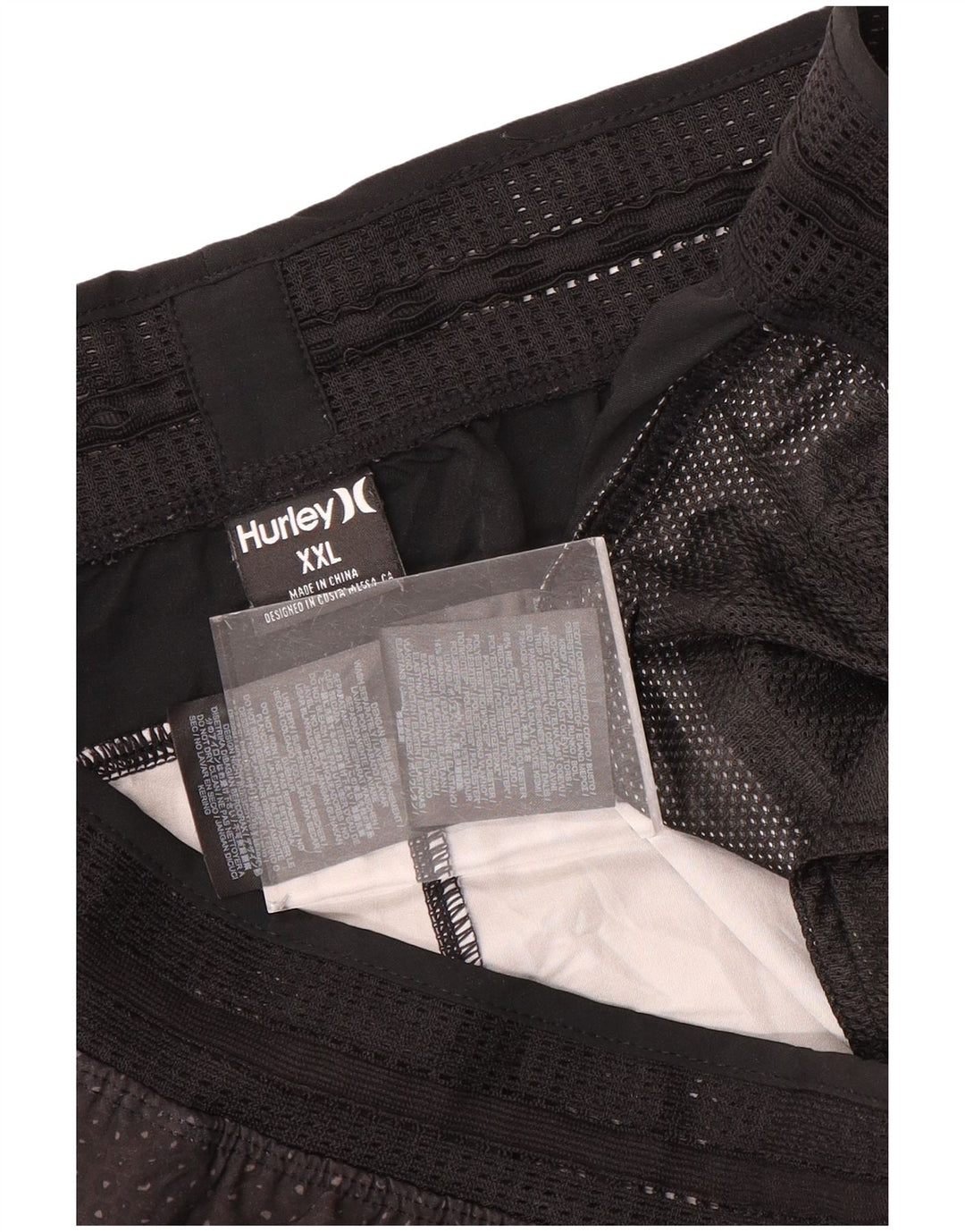 Hurley Short de Bain Phantom Homme 2XL Noir Tacheté Polyester