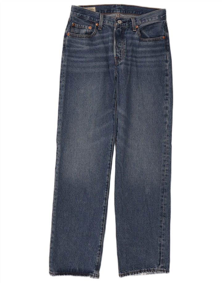 Levi's Jean droit femme W27 L30 bleu coton années 90