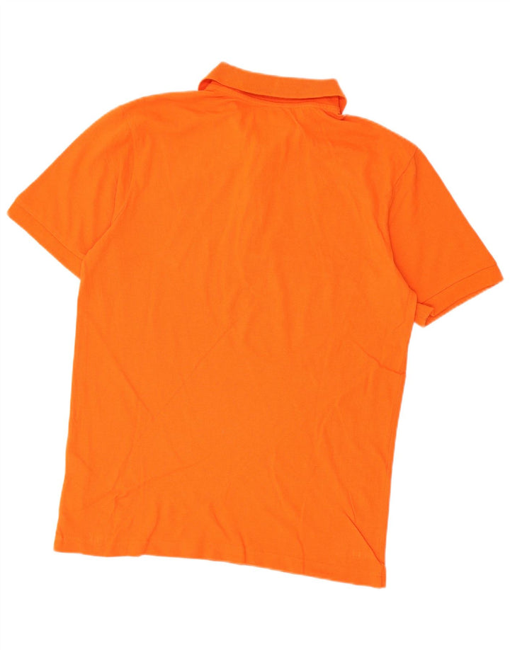 Kappa Polo Homme Large Orange Coton