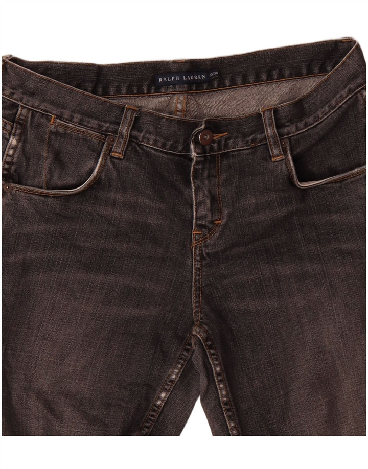 RALPH LAUREN Jean Bootcut Femme W30 L29 Gris