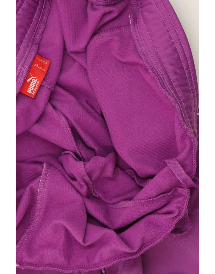 Puma Pantalon de survêtement pour femme UK 12 Violet moyen