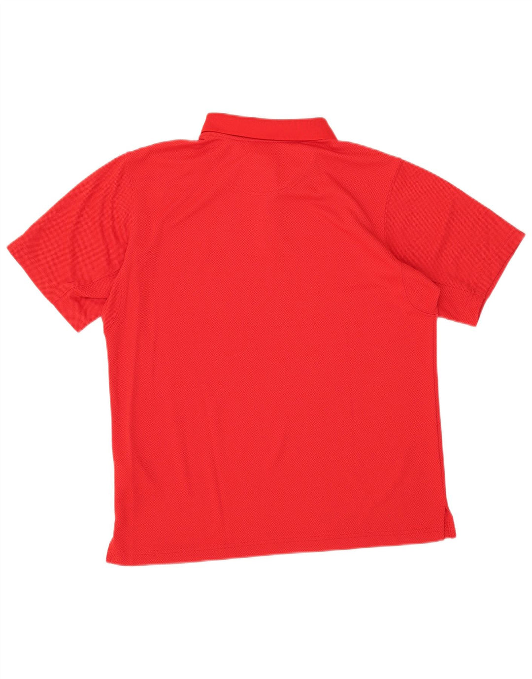 Columbia Omni-Shade Polo Homme Rouge Large Polyester