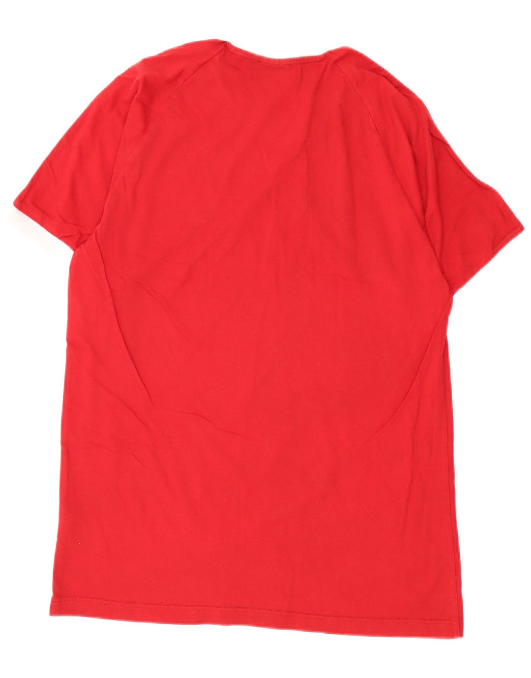 Adidas T-Shirt Homme Haut Large Rouge Coton