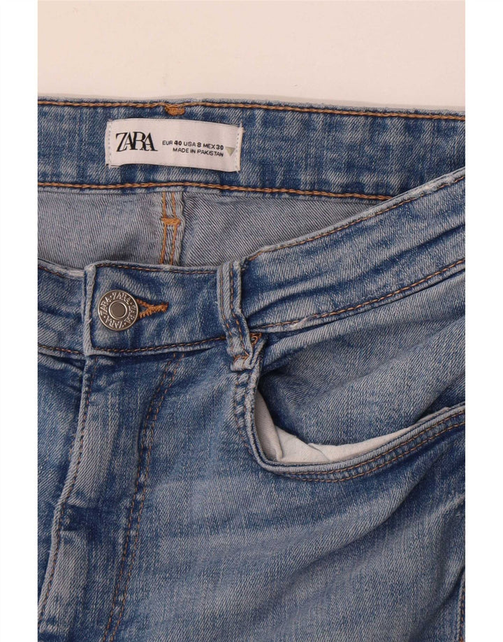 Zara Jean skinny pour femme EU 40 Medium W30 L28 Bleu