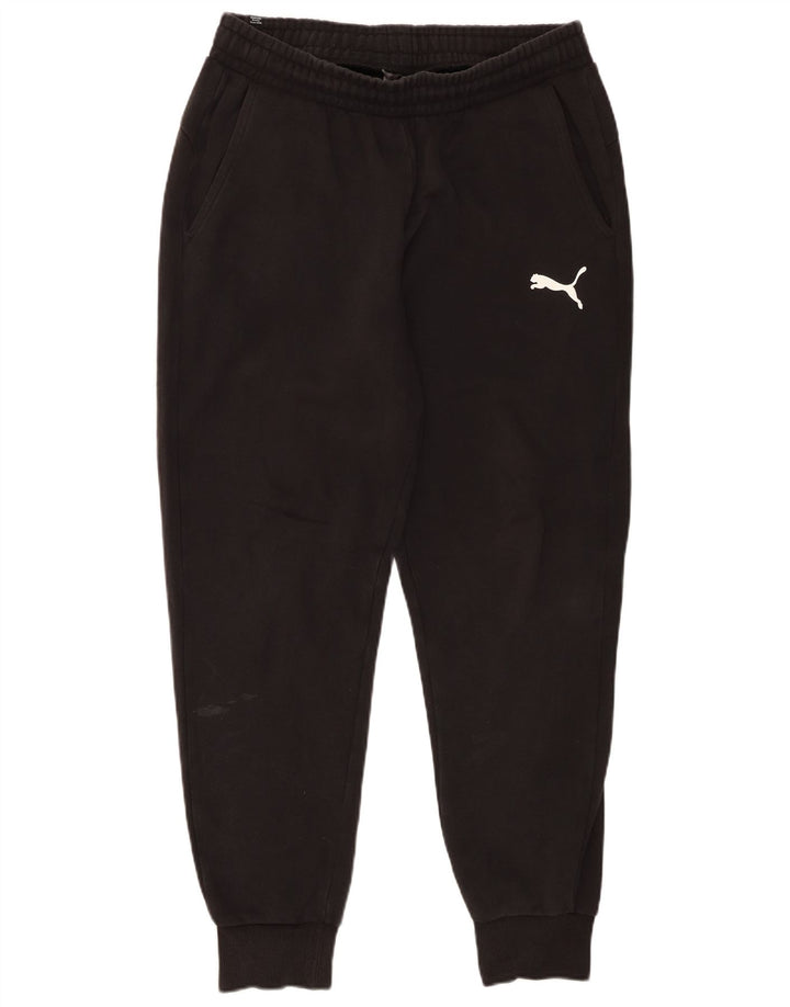Puma Pantalon de survêtement pour homme en coton noir Taille L
