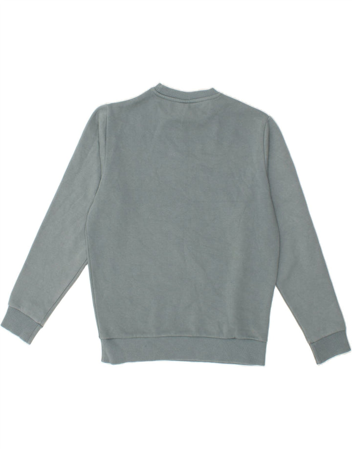 ELLESSE Womens Sweatshirt Jumper UK 8 Medium  Blue Cotton Vintage Ellesse and Second-Hand Ellesse from Messina Hembry 