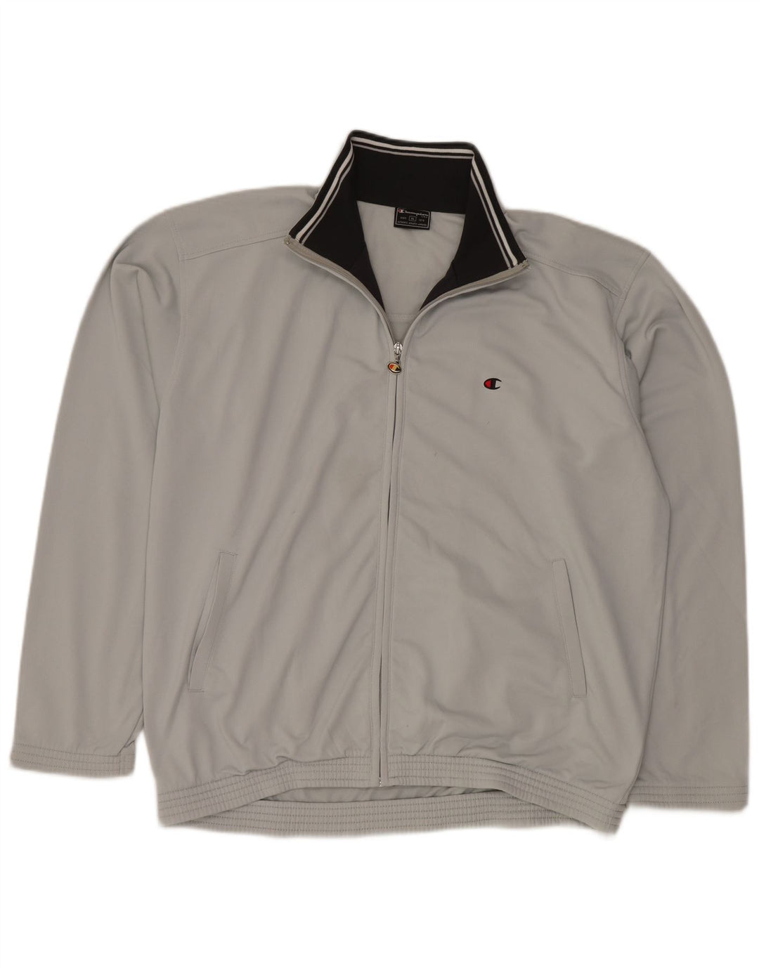 CHAMPION Veste de Survêtement Homme XL Gris Polyester