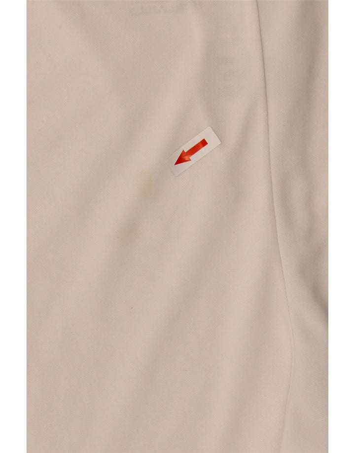 Short de sport Nike Dri Fit pour hommes, grand, blanc, polyester