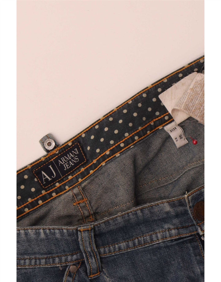 Armani Femme Jean Slim W32 L27 Bleu Coton
