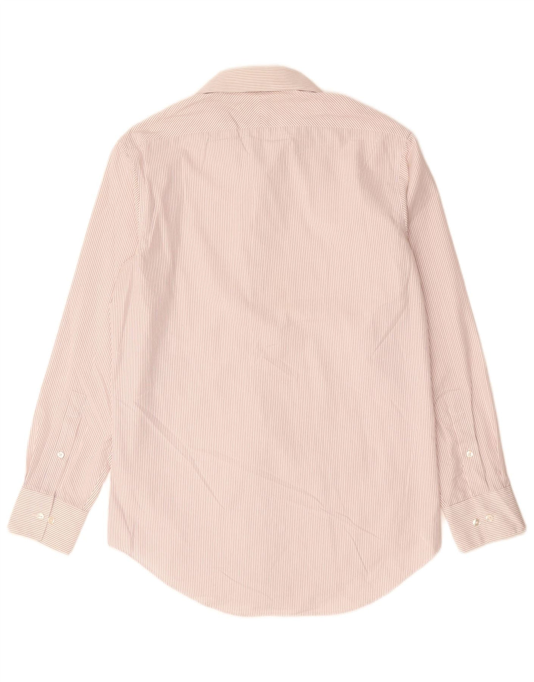 CALVIN KLEIN Chemise homme Taille 15 Coton à fines rayures blanches moyennes