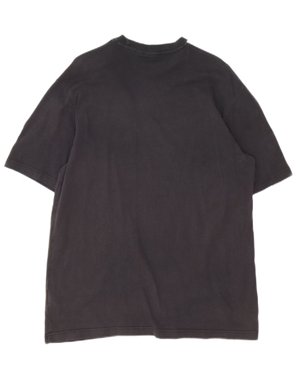 Adidas T-shirt graphique pour homme en coton noir moyen