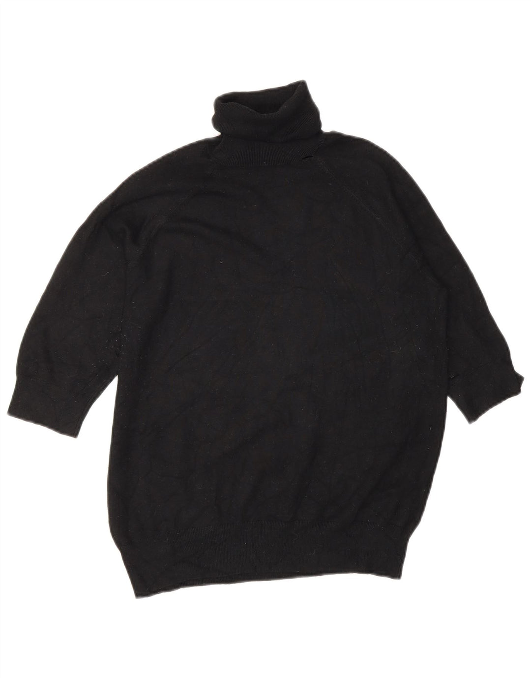Zara Pull col roulé pour femme UK 14 Noir moyen