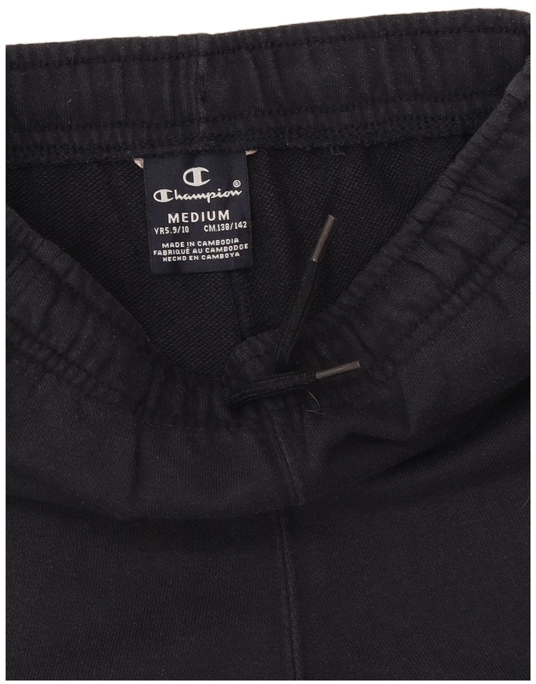 Champion Pantalon De Survêtement Garçon Joggers 9-10 Ans Bleu Marine Moyen